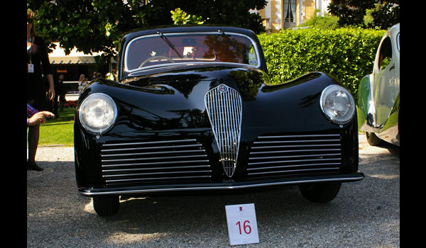 Alfa Romeo 6C 2500 SS Bertone 1942 front